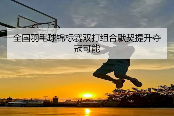 全国羽毛球锦标赛双打组合默契提升夺冠可能